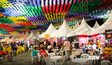 Público aprova nova praça de alimentação do São João de Jequié